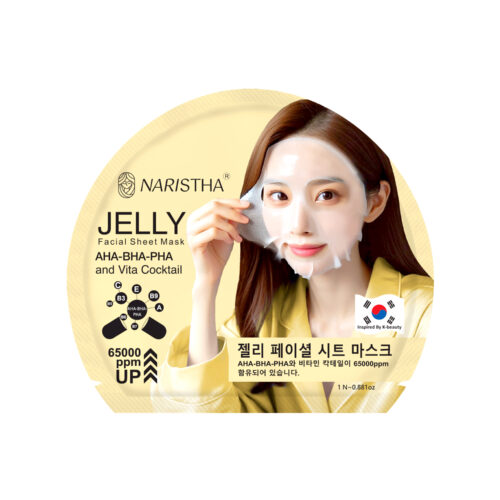 AHA-BHA-PHA and Vita Cocktail Jelly Facial Sheet Mask